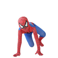 1 x RAW Customer Returns Kids Theme Party Cosplay Amazing Spider Fancy Costume, Boy Performance Superhero Action Disguise 3D Anime Boysuit Costume Overall for Halloween Christmas Carnival 110-120 - RRP €20.16