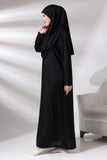 1 x RAW Customer Returns ihvan online, Muslim Dresses for Women, One Piece Long Sleeve Islamic Prayer Dress, Black, XXX-Large-6X-Large - RRP €30.04