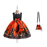 1 x RAW Customer Returns Vcindai girls Halloween costume witch dress witch costume for fancy dress carnival - RRP €20.11