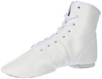 1 x RAW Customer Returns Kostov Sportswear guard dance boots Nova Dance split leather sole, suitable for beginners, suitable for show dancing white, size 30 - RRP €43.31