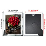 1 x Brand New PETAFLOP Photo Frame 8x10 Used for Wedding Home Office Glass Frame Set of 2 - RRP €18.14