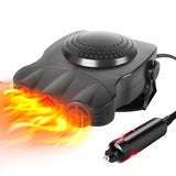 1 x RAW Customer Returns Qidoe 12V Car Heater 200W Portable Car Fan Heater 12 Volt Battery Auxiliary Heater with Cigarette Lighter Car Heater Fan Warm Air Blower Defogger Window Heater for Cars Caravans Trucks - RRP €30.98