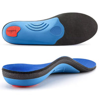 1 x RAW Customer Returns PCSsole Comfort Orthopedic Insoles for Men Women, Heel Spur Inserts, Insoles for Work Shoes, to Relieve Plantar Fasciitis and Flat Feet, Foot Pain. Blue, EU38-39 - RRP €20.16