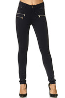 1 x RAW Customer Returns Elara Women s Stretch Trousers Skinny Fit Jegging Chunkyrayan H86-1 Navy 56 8XL  - RRP €29.24