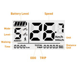 1 x RAW Customer Returns Zeekpowa Ebike Display C961 for BAFANG BBS01B BBS02B BBSHD Motor E-Bike Bicycle Ebike Computer with 0-9 PAS UART Protocol - RRP €70.58