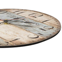 1 x RAW Customer Returns LOHAS Home 12 inch 30CM wooden wall clock kitchen clock in country style, silent non-ticking for the kitchen, home office, living room and bedroom Victor Hugo  - RRP €15.12