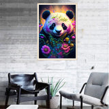 35 x Brand New 5D Diamond Art Painting Kit, Diamond Painting Pictures Set, Diamond Painting Rhinestone Embroidery Painting Painting Set for Adults, Children, Home, Wall Decorations Panda  - RRP €211.4