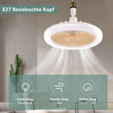 1 x RAW Customer Returns Anyingkai Fan Bulb, Ceiling Fan Lamp, E27 Ceiling Fan with Light, Ceiling Fan Lamp, Ceiling Fan with Light, Ceiling Fans with Light yellow  - RRP €31.58