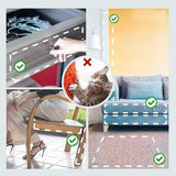 1 x Brand New Cat scratch protection, 10 pieces transparent cat scratch protection film, sofa scratch protection pad, anti-scratch film for sofa, wall, door and furniture - RRP €20.4