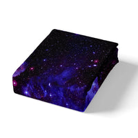 1 x RAW Customer Returns 3D Galaxy Bedding Set 140x200cm Starry Sky Printed Duvet Cover Purple Blue Kids Boys Girls Decoration Soft Microfiber Bed Linen - RRP €20.4