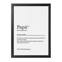 4 x Brand New Fjllrven Definition Poetry Art Print Poster Christmas gifts dad gift Father s Day gift Gifts for Dad Birthday Wall decoration decoration living room DINA A4 with wooden frame - RRP €81.6