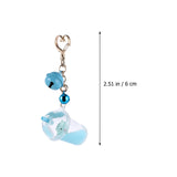 1 x RAW Customer Returns TENDYCOCO 2pcs Mini Bubble Tea Keychain Lovely Milk Bottle Pendant Acrylic Keychain Bag Key Ring Accessories Ornaments Bag Pendants Bag Pendant Sky Blue, Sky Blue and Pink, - RRP €24.0