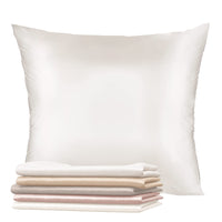 1 x RAW Customer Returns Dreamzie Silk Pillowcases - 40x80 cm - Weight 19 Momme 100 Pure Mulberry Silk Double Sided - Silk Pillowcase for Hair and Skin, Anti-Aging, Anti-Bed Bugs - White - RRP €25.22