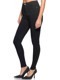 1 x RAW Customer Returns Elara women s super high waist skinny jeans made of light, thin denim Q552 black-48 - RRP €30.2