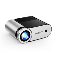 1 x RAW Customer Returns Vamvo projector, video projector supports HD 1080P, mini projector home theater compatible with HDMI, USB, gift for children video home theater projector - RRP €100.84