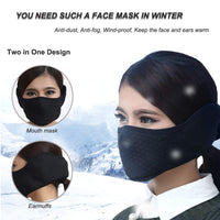 53 x Brand New KIVETAI Half Face Mask Winter Warmer Dust Mask Windproof Mouth Mask Ski Mask with Hearing Protection for Adults for Motorcycle, Cycling, Skiing, Snowboarding, Hiking, Outdoor Activities - RRP €641.3