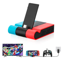 1 x RAW Customer Returns Switch TV Dock, Docking Station for Nintendo Switch Switch OLED, Foldable Type C to HDMI Adapter Switch Charging Station with 4K HDMI Interface and USB 3.0 Port - RRP €24.19