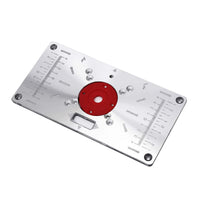 1 x RAW Customer Returns KATSU aluminum milling table top - RRP €15.77