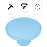 1 x Brand New Amosfun Cake Stand with Plastic Foot, Gourmet Collection Multifunction Cake Stand Dessert Cupcake Jewelry Holder Jewelry Organizer Blue - RRP €30.82