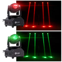 1 x RAW Customer Returns UKing 2pcs LED Moving Heads RGBW Beam dmx512 light effect No LED spotlight light 11 13 CH LED party light music controlled for DJ disco light club bar stage lighting - RRP €163.36