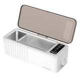 1 x RAW Customer Returns SWAREY Ultrasonic Cleaner 460ML Professional Ultrasonic Cleaning Device 45KHz Portable Ultrasonic Device with 4 Digital Timer Modes Settings for Glasses Jewelry Watches Coins and Dentures - RRP €32.99