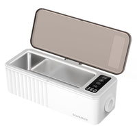 1 x RAW Customer Returns SWAREY Ultrasonic Cleaner 460ML Professional Ultrasonic Cleaning Device 45KHz Portable Ultrasonic Device with 4 Digital Timer Modes Settings for Glasses Jewelry Watches Coins and Dentures - RRP €32.99