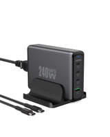 1 x RAW Customer Returns AVUMDA 240W USB C Charger GaN 140W PD3.1 100W PD3.0 4-Port USB C Power Adapter Type C with 240W Cable for MacBook Pro 16 Air iPad Pro Air iPhone15 14 Pro Samsung Galaxy S23 Ultra Plus Dell XPS Steam Deck - RRP €120.35