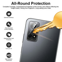 1 x RAW Customer Returns GIOPUEY Super Thin 4 Pieces Back Camera Protector Compatible with Xiaomi Redmi Note 12 Pro 4G, HD Tempered Glass Scratch Resistant Camera Tempered Glass for Xiaomi Redmi Note 12 Pro 4G - RRP €10.8