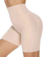 1 x RAW Customer Returns BESDEL High Waist Shaper Control Panties Shorts Thong Shapewear Slimming Modeling Sheath Underwear for Women Beige M - RRP €22.99