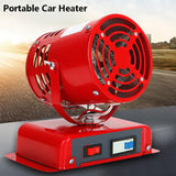 1 x RAW Customer Returns TOTMOX 24V 600W Portable Car Heater, Fast Heating Defogger, Heating and Cooling 2 in 1, Car Window De-icer 20-30A - RRP €71.99