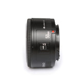 1 x RAW Customer Returns YONGNUO YN50 mmF1.8 Large Automatic Focus Aperture AF MF Full Frame Lens Compatible with Canon EF Mount EOS - RRP €28.8