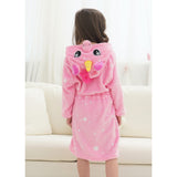 1 x RAW Customer Returns Piefry Soft Unicorn Hooded Bathrobe for Girls with Unicorn Slippers, Blindfold and Headband - Gifts for Girls Rose Stars, 5-6 Years  - RRP €34.99