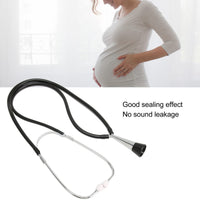 1 x RAW Customer Returns Fetal Stethoscope, Fetal Monitoring Stethoscope Stethoscope with Black Tube Permanent Fetal Stethoscope Monitoring for Doctors Nurses Students - RRP €18.4