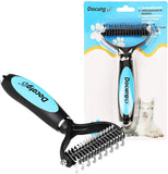 22 x Brand New Docatgo cat brush - dog brush long hair - undercoat brush dog cat, undercoat comb removes knots, undercoat matting, double-sided comb for small large dogs, massage coat care - RRP €261.58