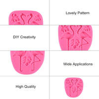 1 x Brand New DanLingJewelry Cute Bear Silicone Molds Animal Silicone Molds for Baking Chocolate Cookie Dessert 2 Pack - RRP €20.4