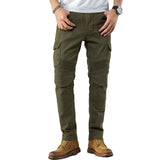 1 x RAW Customer Returns CTBQiTom Morradhose Herren Motorrad Hosen Motorrad Jeans Motorradhose Jeans Gepanzert mit CE Armung,Military Green,38W 31L - RRP €69.99