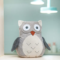 1 x RAW Customer Returns Estimber Cute Door Stop Decorative Door Stops for Home and Office, Owl Weighted Interior Door Stop Fabric Stuffed Animal Door Stop Floor Decorative - RRP €16.13