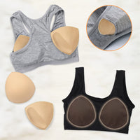 2 x Brand New KFLY Women s Removable Bra Pads 3 Pairs - RRP €55.2