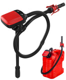 1 x RAW Customer Returns YaoFaFa fuel transfer pump with auto stop sensor, oil suction pump electric liquid transfer pump with 3 size adapter, diesel pump canister pump with hose-2.4 GPM - RRP €43.8