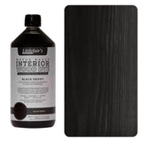 1 x RAW Customer Returns Littlefair s Eco-Friendly Water-Based Wood Stain, Ebony Black, 1L - RRP €24.95