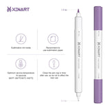 1 x RAW Customer Returns XINART Pens for Cricut Joy, Dual Tip Sublimation Ink Pens Compatible with Cricut Mug Press Infusible Pens Heat Press Projects of 36 Pack 0.4 Tip 1.0 Tip  - RRP €32.99