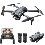 1 x RAW Customer Returns MINGPINHUIUS GPS drone with 4K HD camera, RC quadcopter with auto return, 5G WiFi image transmission, 50 min. long flight time, with brushless motor, altitude hold, headless mode - RRP €130.99