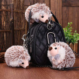 11 x Brand New ifundom 2 Pieces Hedgehog Plush Keychain Stuffed Animal Keychain Adorable Gift Key Ring Bag Pendant - RRP €208.78