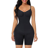 1 x RAW Customer Returns FeelinGirl Shapewear for Women Seamless Full Body Body Shaper Tummy Control Thigh Slimmer Overbust Tummy Control Butt Lifter Shaping Bodysuits Black XL XXL - RRP €32.69