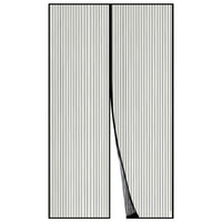 1 x RAW Customer Returns Apalus fly screen door, magnetic insect protection 130x240cm, the magnetic curtain is ideal for the balcony door, cellar door and patio door, easy adhesive installation without drilling, cannot be shortened - RRP €26.96