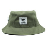 1 x RAW Customer Returns Surf Monkey Recycled Bucket Repreve Bucket Hat, Unisex, Adult, Olive, One Size - RRP €29.95