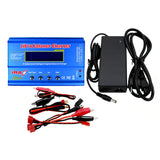 1 x RAW Customer Returns WANGCL IMAX B6 Lipo Charger B6 80W Digital LCD Lipo Charger 11-18V with Lead Acid Adapter Ni-CD Ni-MH 1-6S LI-PO - RRP €38.72