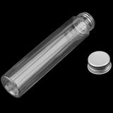 2 x Brand New ZOENHOU 15pcs Test Tube with Screw Cap 110ml Test Tubes Transparent Plastic Test Tubes Great for Candy, Science, Bath Salts, Beads, Flowers, DIY Home Decoration - RRP €35.02