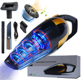 1 x RAW Customer Returns Handheld Vacuum Cleaner Cordless, 16000Pa Car Vacuum Cleaner Pet Hair 120W Vacuum Cleaner, Battery Bagless Test Winner Vacuum Cleaner Wet Dry for Carpet Sofa Stairs Home Car Accessories, Upgraded Stainless Stee - RRP €62.66