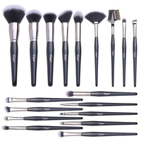 32 x Brand New Brush Set Makeup Professional Cosmetic Make Up Brush Makeup Brush Set for Foundation Concealer Powder Blush Eyeshadow, 18 Pieces, Black - RRP €576.0